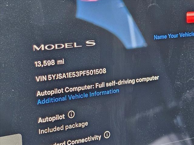 used 2023 Tesla Model S car, priced at $57,201