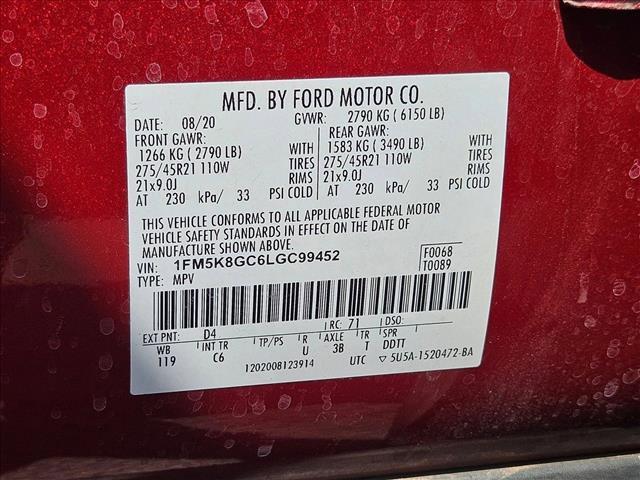 used 2020 Ford Explorer car, priced at $28,795