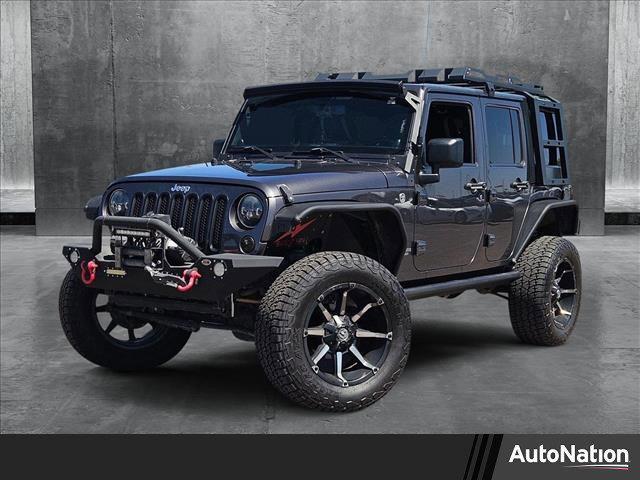 used 2014 Jeep Wrangler Unlimited car, priced at $20,716