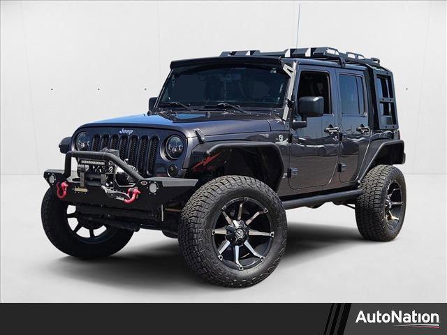 used 2014 Jeep Wrangler Unlimited car, priced at $20,318