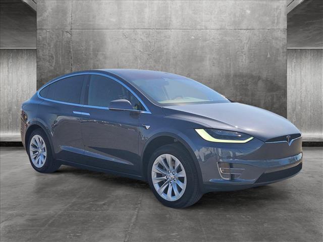 used 2020 Tesla Model X car, priced at $33,999