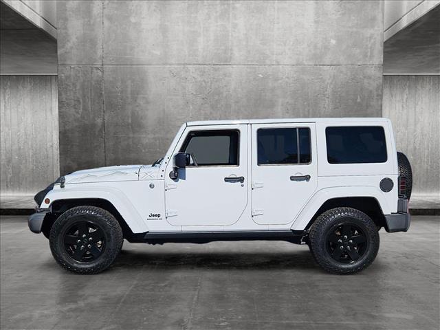 used 2015 Jeep Wrangler Unlimited car, priced at $21,411