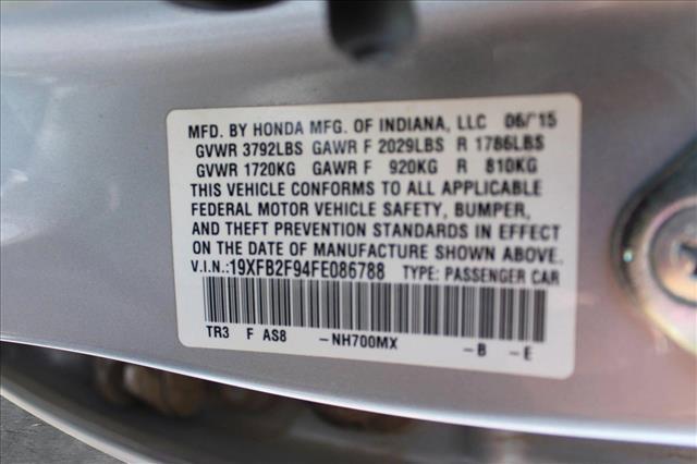 used 2015 Honda Civic car, priced at $10,998