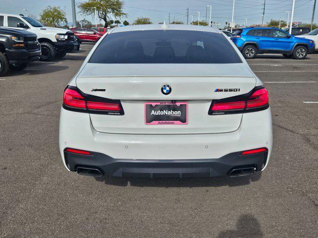 used 2022 BMW M550 car, priced at $48,418