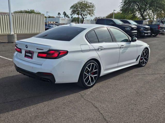 used 2022 BMW M550 car, priced at $48,418