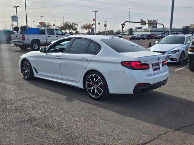 used 2022 BMW M550 car, priced at $48,418