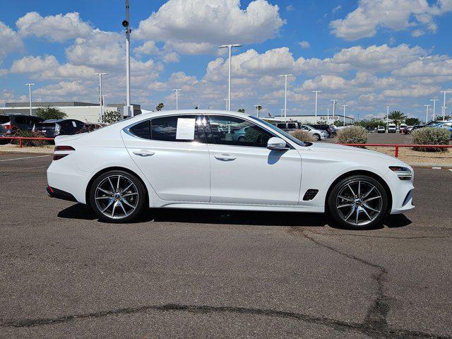 used 2023 Genesis G70 car, priced at $26,805