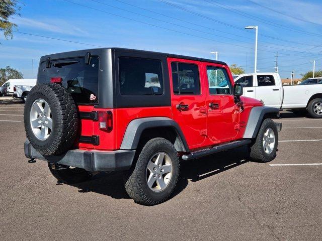 used 2016 Jeep Wrangler Unlimited car, priced at $21,992