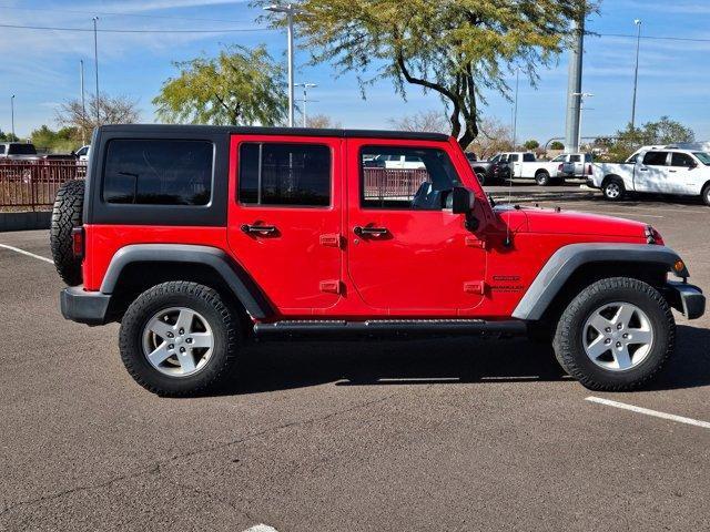 used 2016 Jeep Wrangler Unlimited car, priced at $21,992