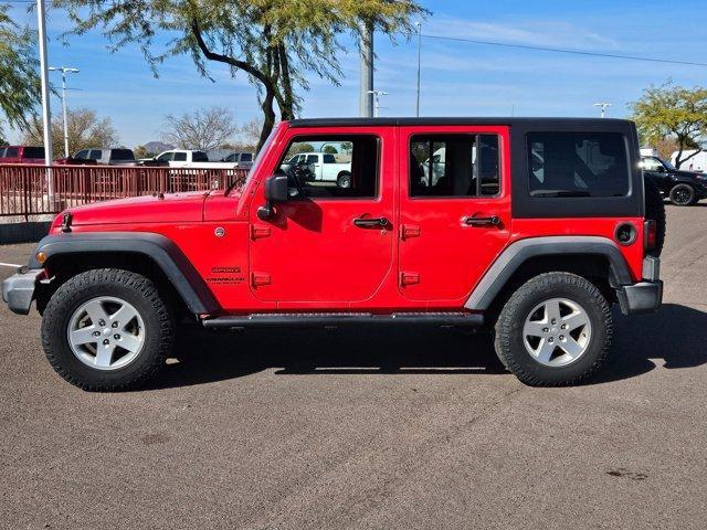 used 2016 Jeep Wrangler Unlimited car, priced at $21,992