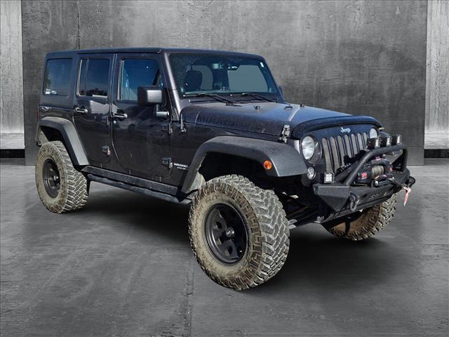 used 2014 Jeep Wrangler Unlimited car, priced at $17,991