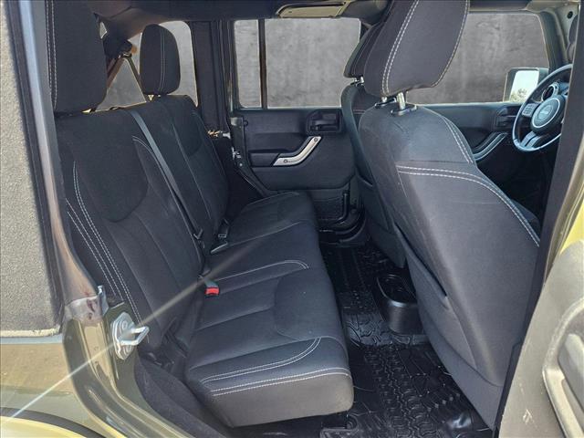 used 2015 Jeep Wrangler Unlimited car, priced at $15,991
