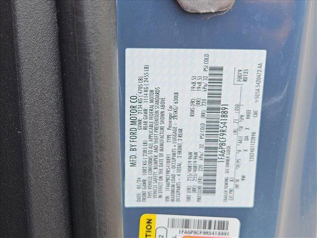 used 2024 Ford Mustang car, priced at $44,647