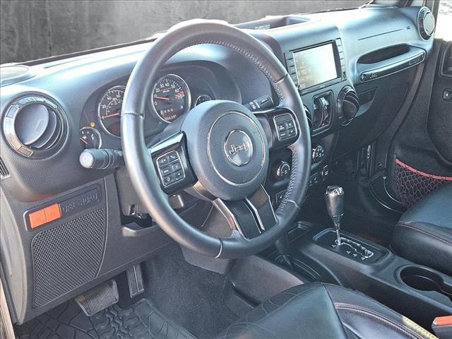 used 2017 Jeep Wrangler Unlimited car, priced at $27,608