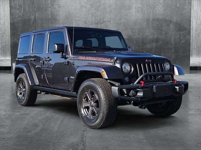 used 2017 Jeep Wrangler Unlimited car, priced at $28,711