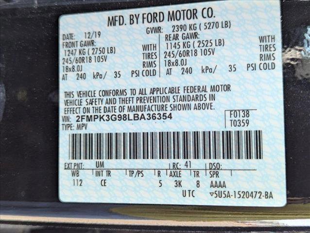 used 2020 Ford Edge car, priced at $18,150