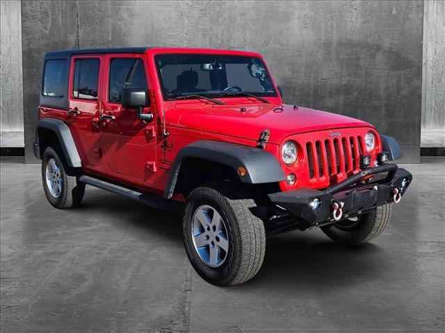 used 2017 Jeep Wrangler Unlimited car, priced at $17,991