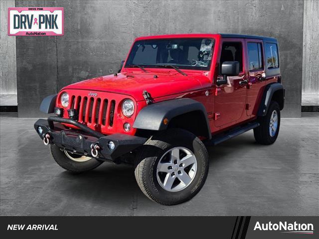 used 2017 Jeep Wrangler Unlimited car, priced at $17,991