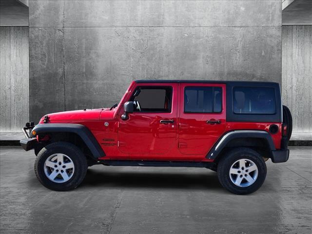 used 2017 Jeep Wrangler Unlimited car, priced at $17,991