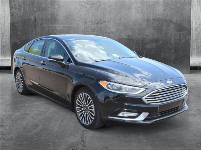 used 2018 Ford Fusion car, priced at $13,089