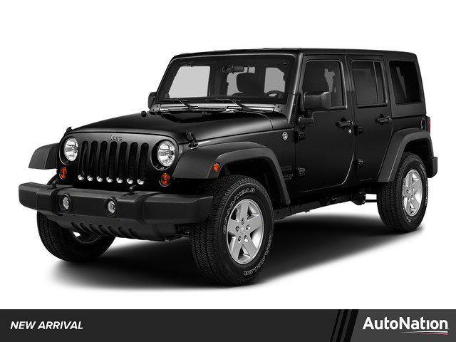 used 2017 Jeep Wrangler Unlimited car, priced at $20,991
