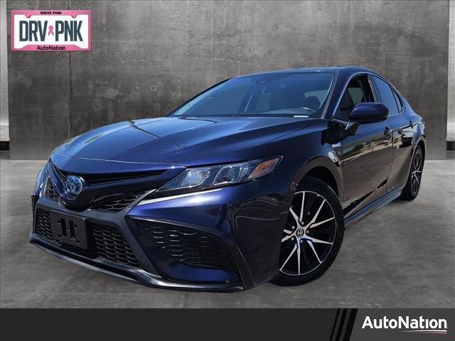 used 2021 Toyota Camry Hybrid car, priced at $24,511