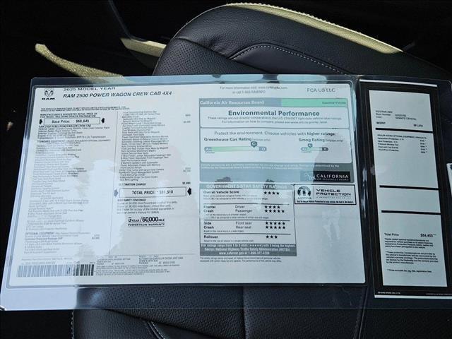 new 2025 Ram 2500 car, priced at $71,209