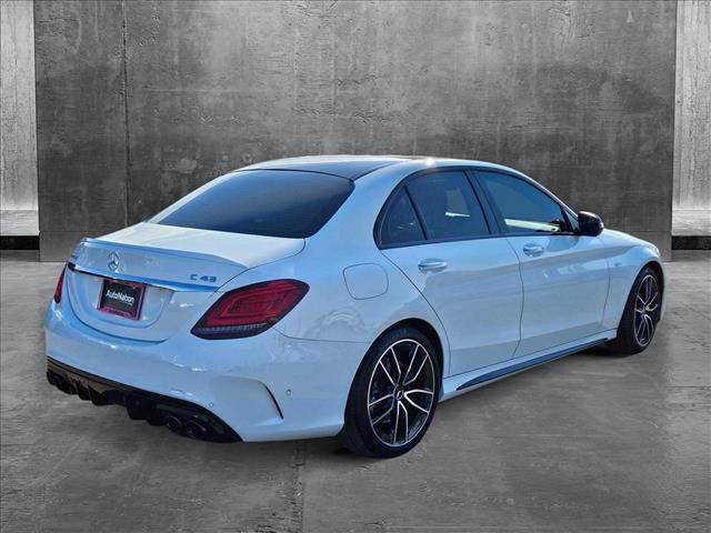 used 2021 Mercedes-Benz AMG C 43 car, priced at $43,318