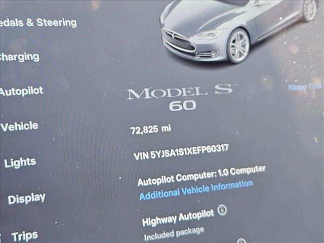 used 2014 Tesla Model S car, priced at $16,478