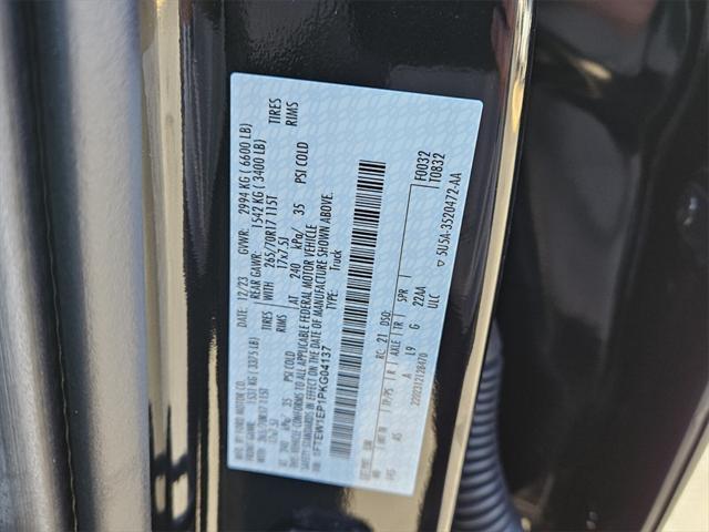 new 2023 Ford F-150 car, priced at $38,900