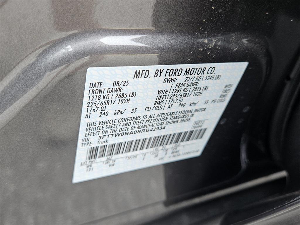 new 2025 Ford Maverick car, priced at $25,928