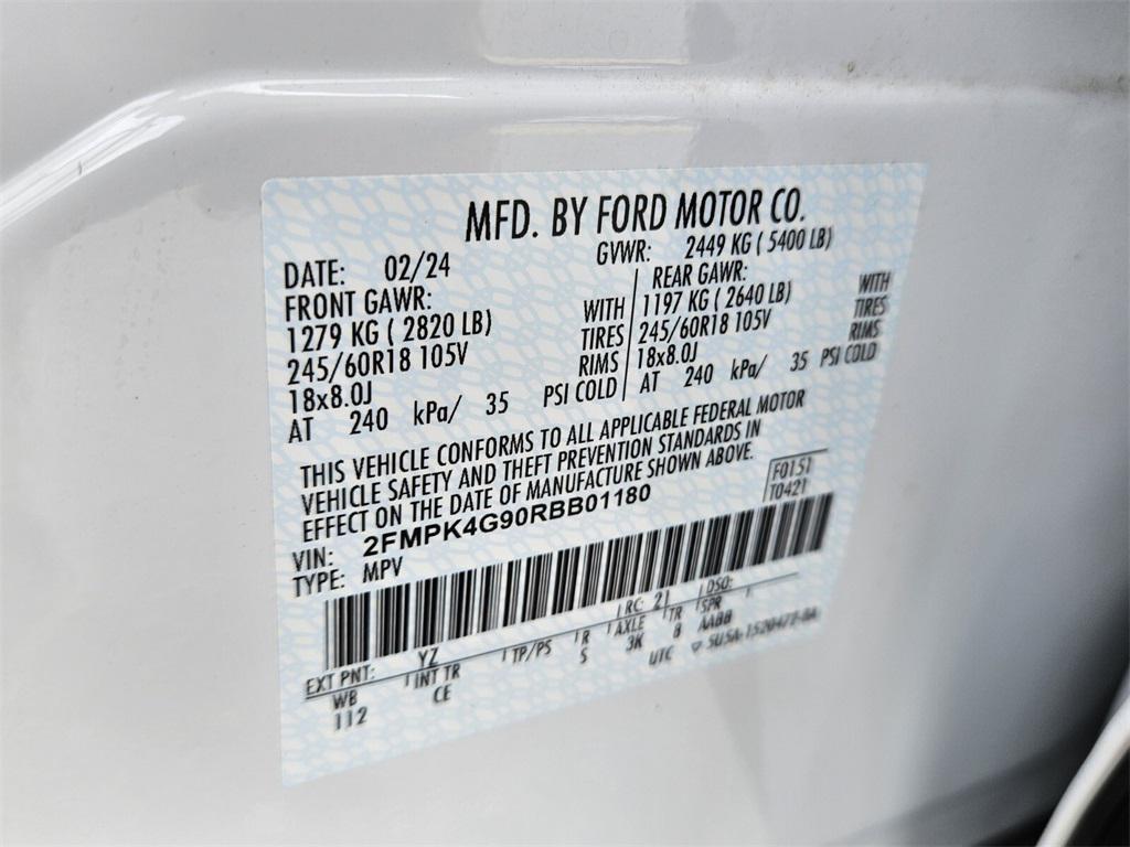 new 2024 Ford Edge car, priced at $32,000