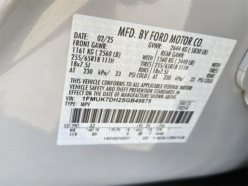 new 2025 Ford Explorer car, priced at $36,000