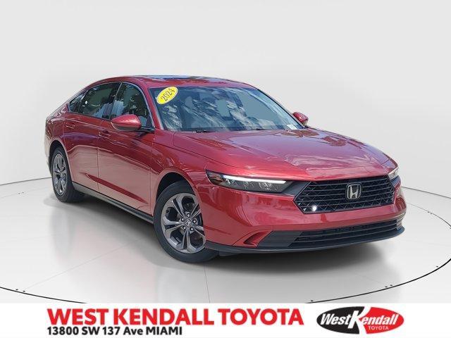 used 2024 Honda Accord car, priced at $25,795