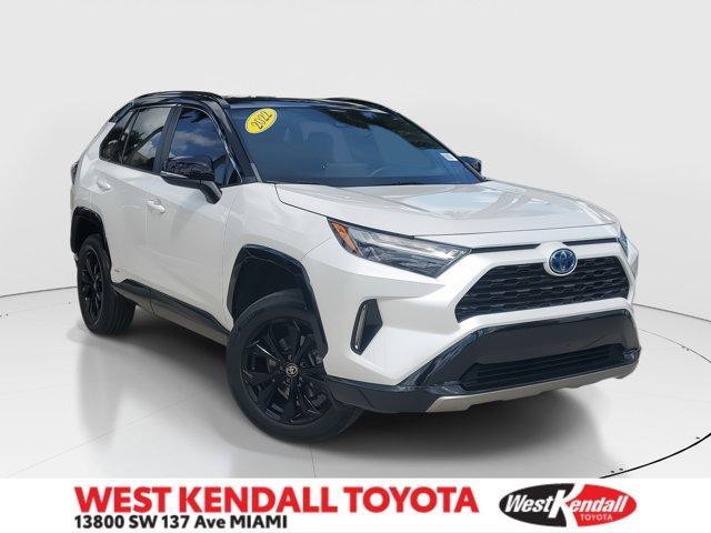 used 2022 Toyota RAV4 Hybrid car, priced at $31,991