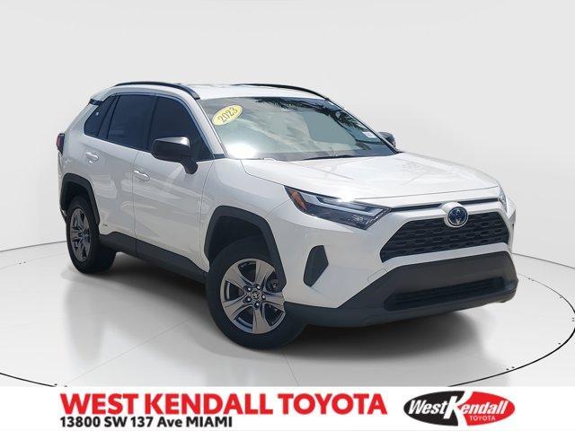 used 2023 Toyota RAV4 Hybrid car, priced at $28,597