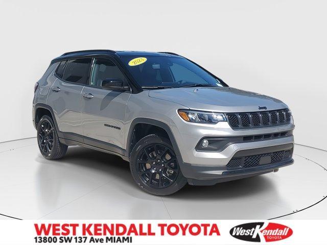 used 2023 Jeep Compass car, priced at $19,597