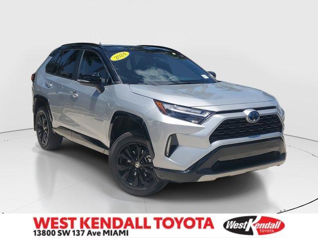 used 2024 Toyota RAV4 Hybrid car, priced at $39,995