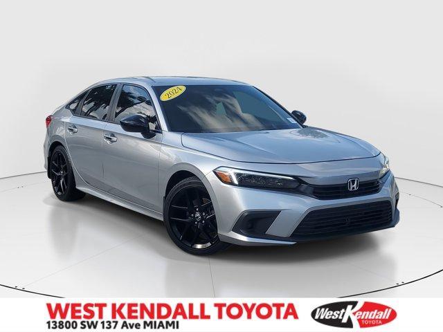 used 2024 Honda Civic car, priced at $26,991
