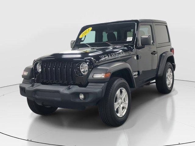 used 2021 Jeep Wrangler car, priced at $25,595