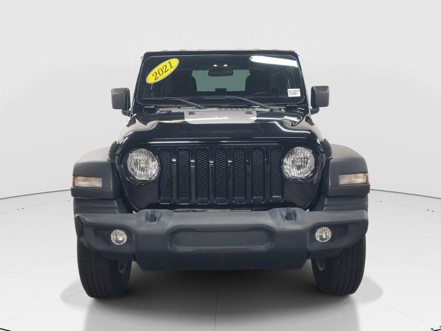 used 2021 Jeep Wrangler car, priced at $25,595