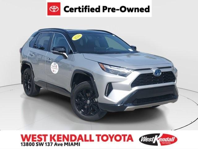 used 2024 Toyota RAV4 Hybrid car, priced at $38,995