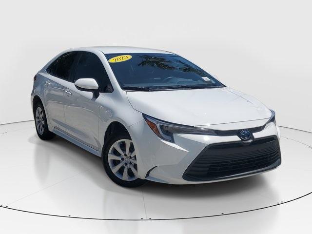 used 2023 Toyota Corolla Hybrid car, priced at $21,291