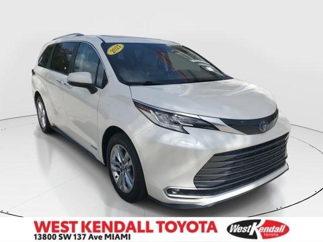 used 2021 Toyota Sienna car, priced at $36,995