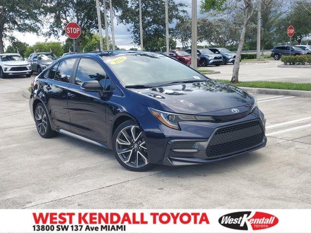 used 2021 Toyota Corolla car, priced at $17,597
