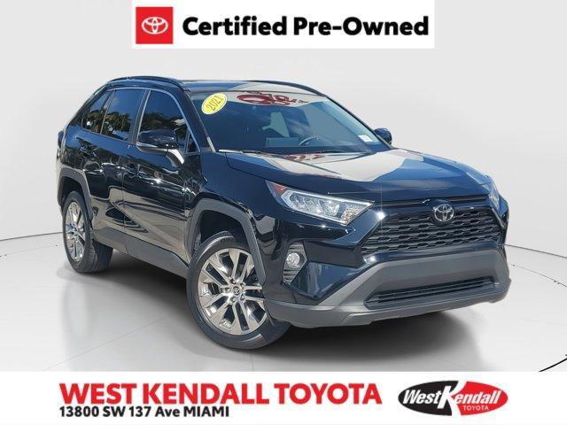 used 2021 Toyota RAV4 car, priced at $28,995