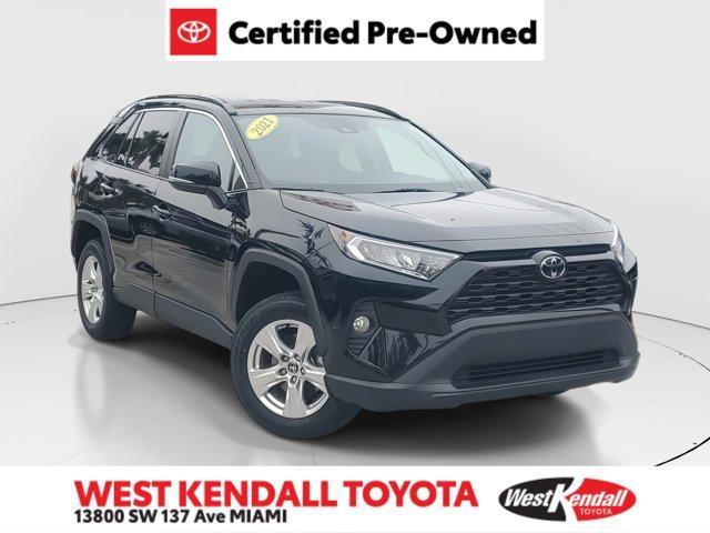 used 2021 Toyota RAV4 car, priced at $25,295