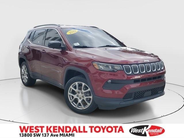 used 2022 Jeep Compass car, priced at $19,597