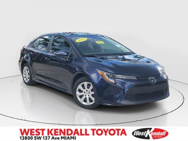 used 2022 Toyota Corolla car, priced at $18,797