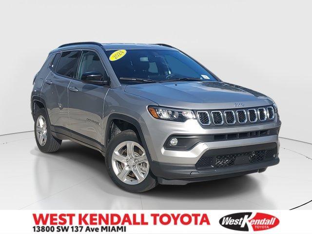 used 2024 Jeep Compass car, priced at $20,597
